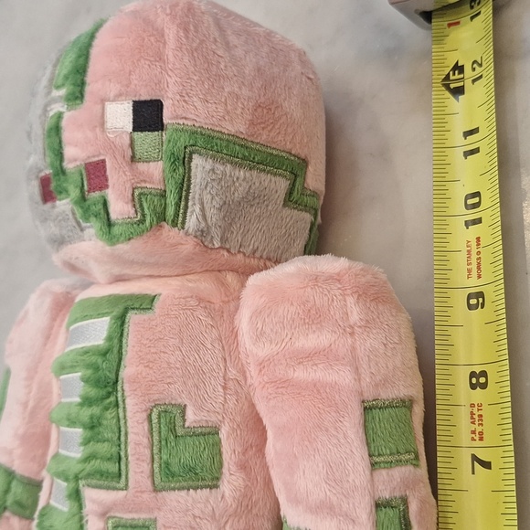 Minecraft Zombie Pigman Mojang 12" Plush Blocks Stuffed Toy Video Game - Picture 3 of 5